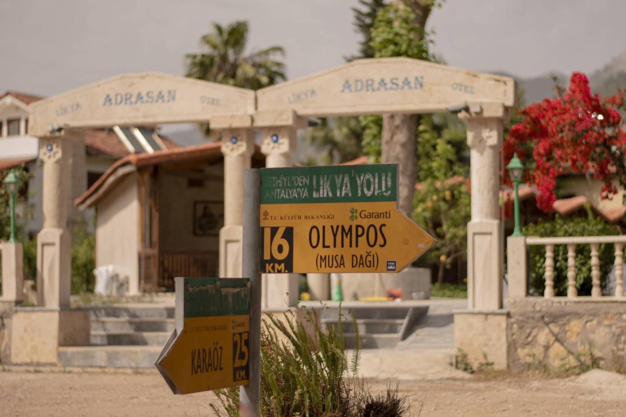 Likya Adrasan Hotel Buitenkant foto